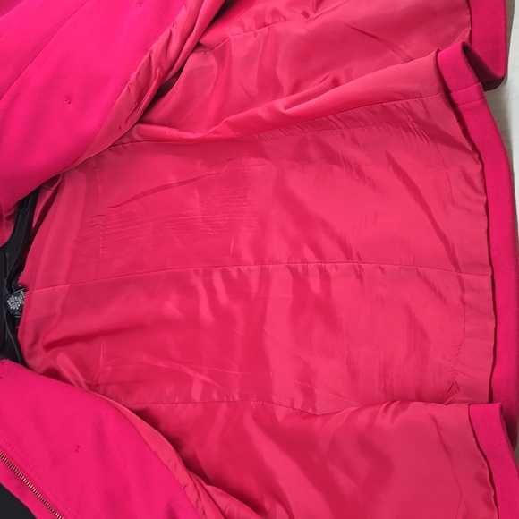 Ruffle Collar Pink Jacket M - Picture 8 of 8